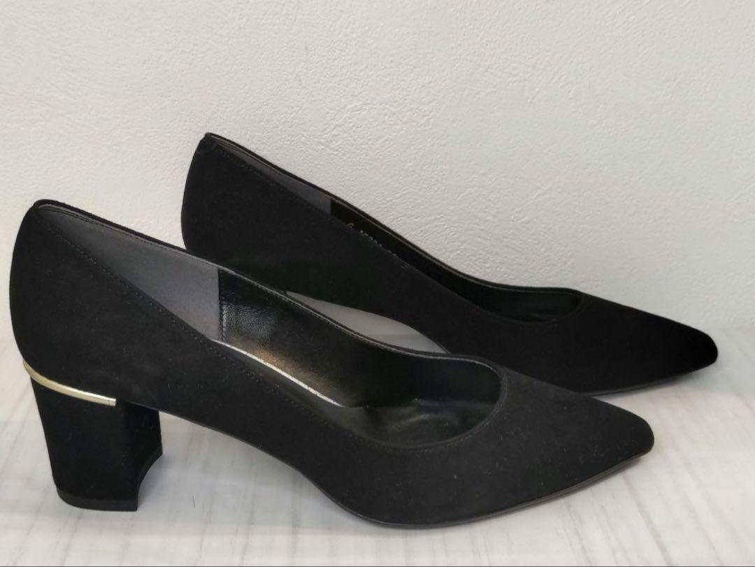【未使用】ダイアナ 23.5㎝ パンプス スエード 黒 ブラック 未使用】ダイアナ 23.5㎝ パンプス スエード 黒 ブラック - メルカリ