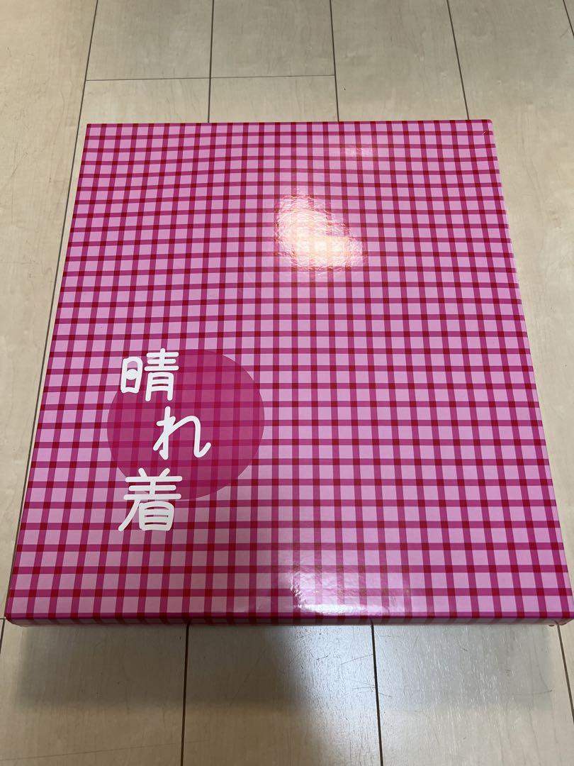 七五三  3歳　着物 女の子 フルセット オレンジ