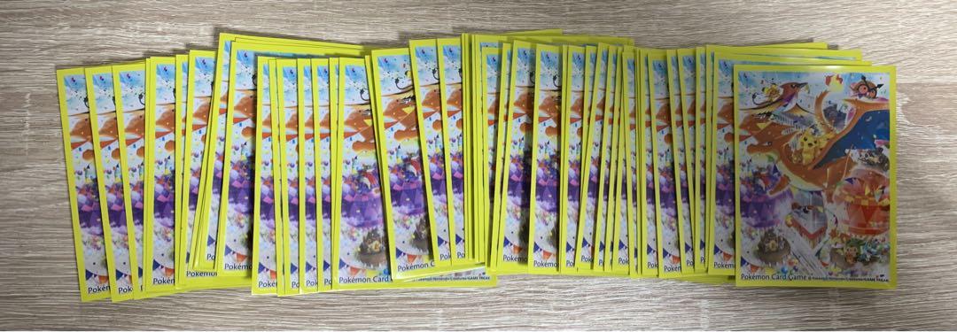 ポケモンカード　デッキシールド　メガトーキョーOP　スリーブ　62枚セット　中古