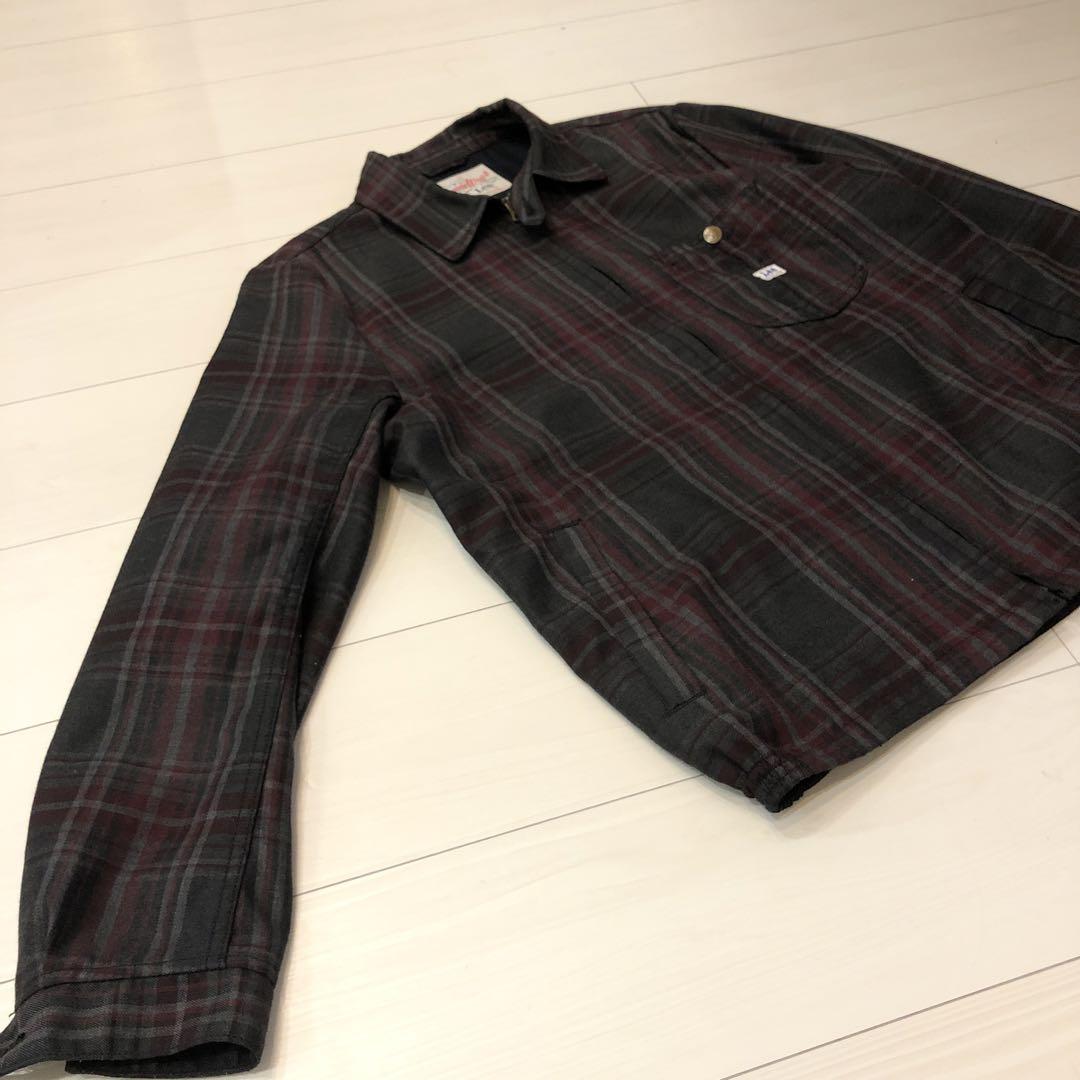 希少 美品 Lee スウィングトップ ジャケット チェック チンスト オンブレ