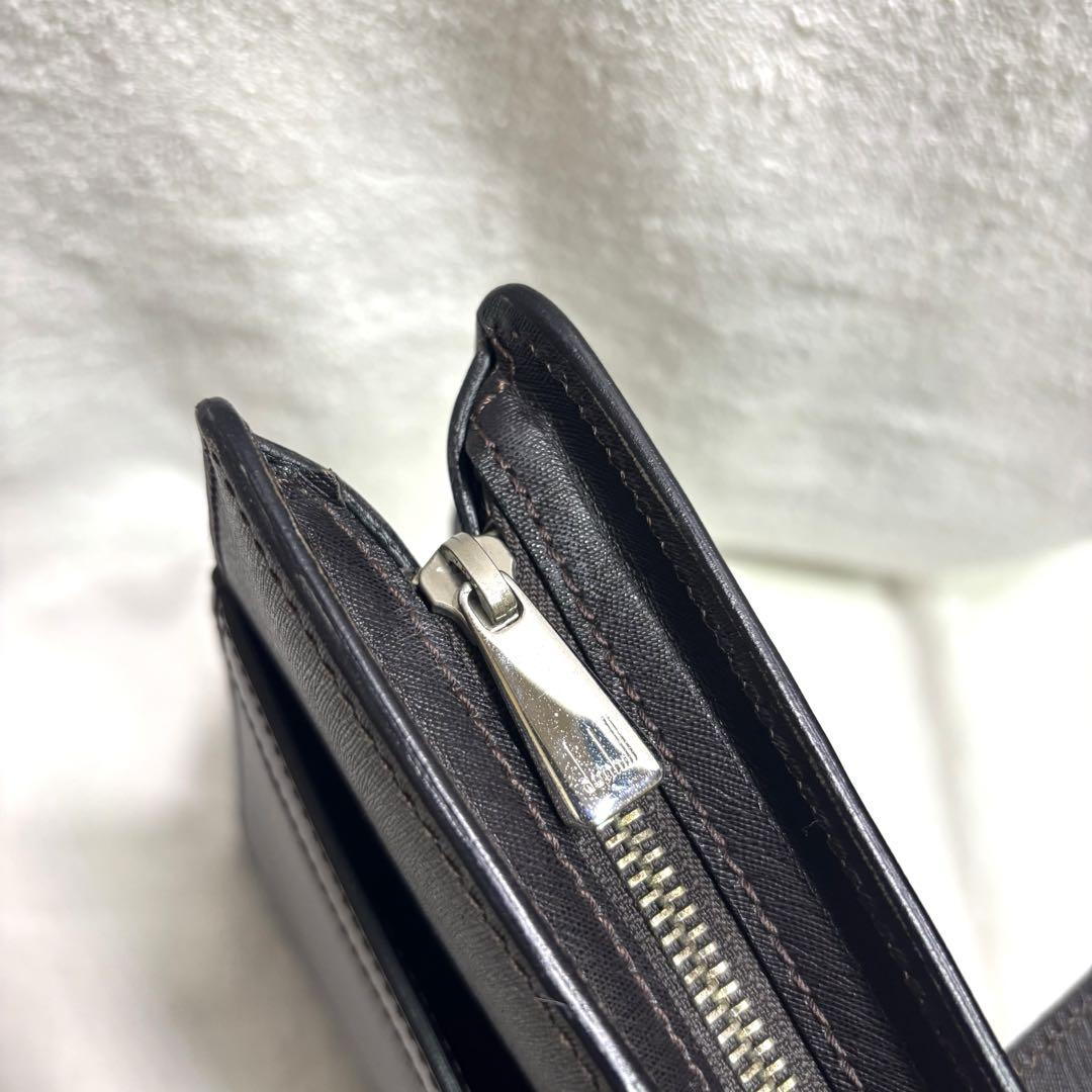 【美品】dunhill◆ビジネスバッグ/レザー/BLK/