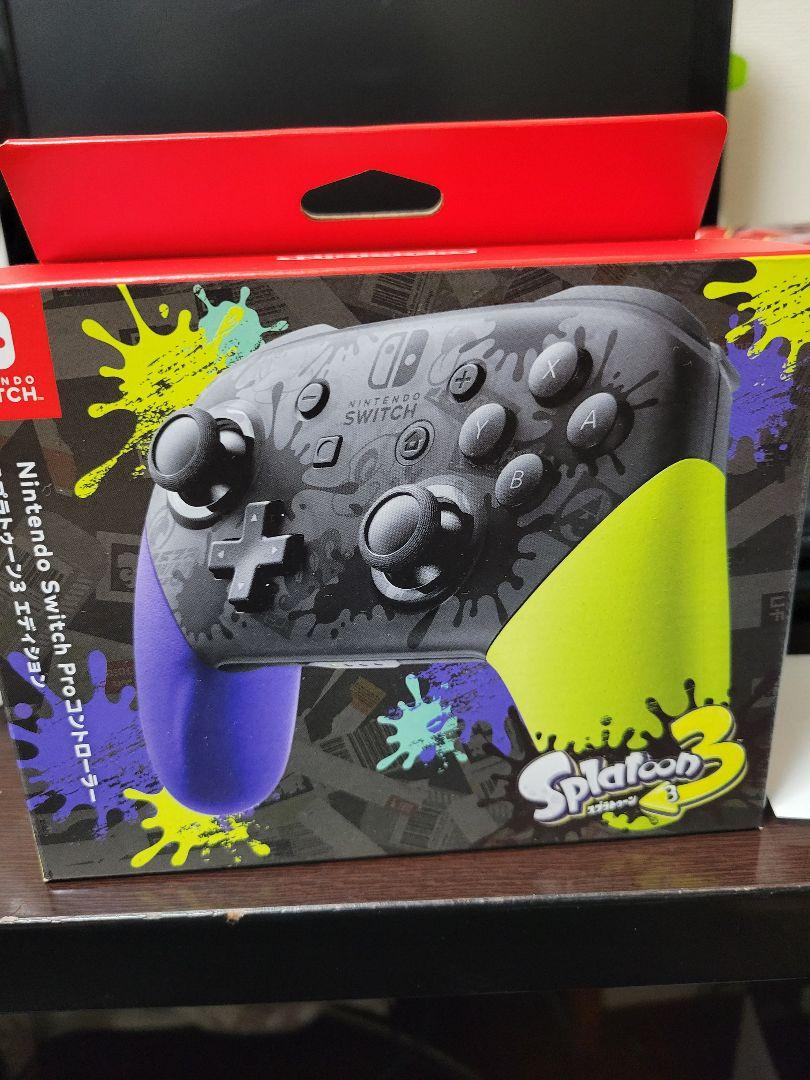 Nintendo Switch Proコントローラー スプラトゥーン3エディシ… Nintendo Switch Proコントローラー スプラトゥーン3エディシ…