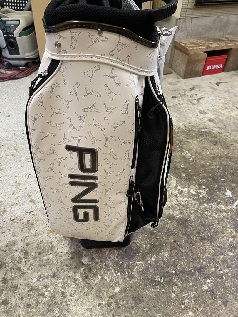 PING ゴルフバッグ・キャディバッグ ホワイト