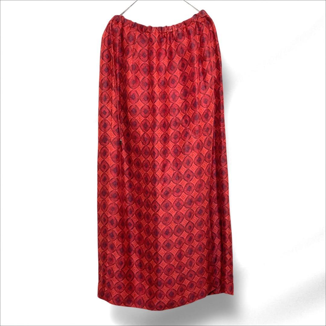 【未使用品】ミラショーン DUEMILA シャツ&スカートセット サイズ42 赤 【未使用品】ミラショーン DUEMILA シャツ&スカートセット サイズ42 赤