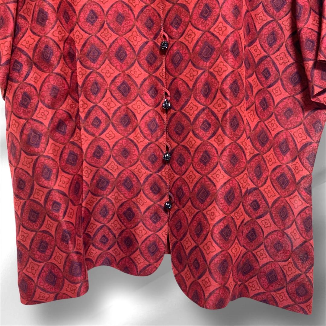 【未使用品】ミラショーン DUEMILA シャツ&スカートセット サイズ42 赤 【未使用品】ミラショーン DUEMILA シャツ&スカートセット サイズ42 赤