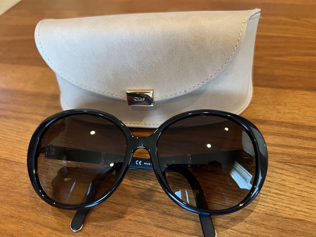 web限定アイテム 美品】Chloé ブラック サングラス - メルカリ 小物