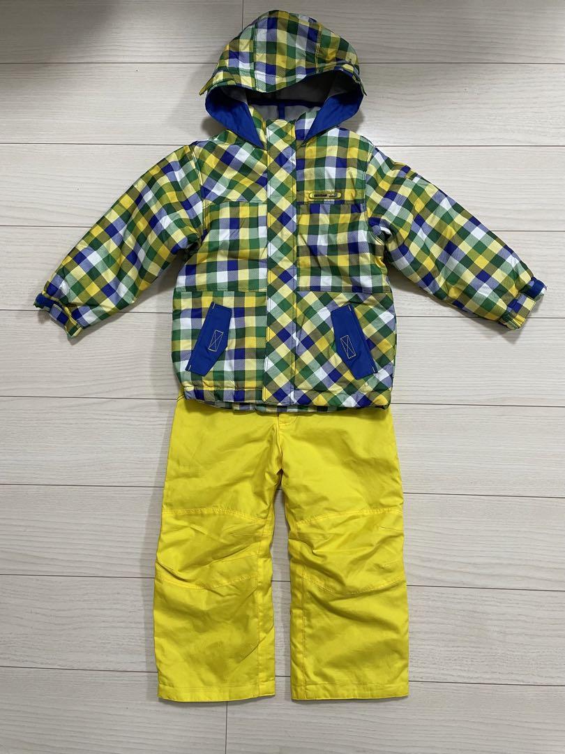 THE NORTH FACE 迷彩 スキーウェア 子ども用 サイズ130 The North Face 子供用スキーウェア 迷彩 130センチ