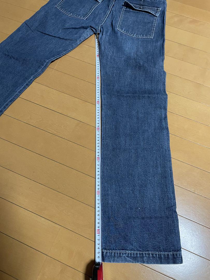 EDITION ダークブルー ストレートデニム