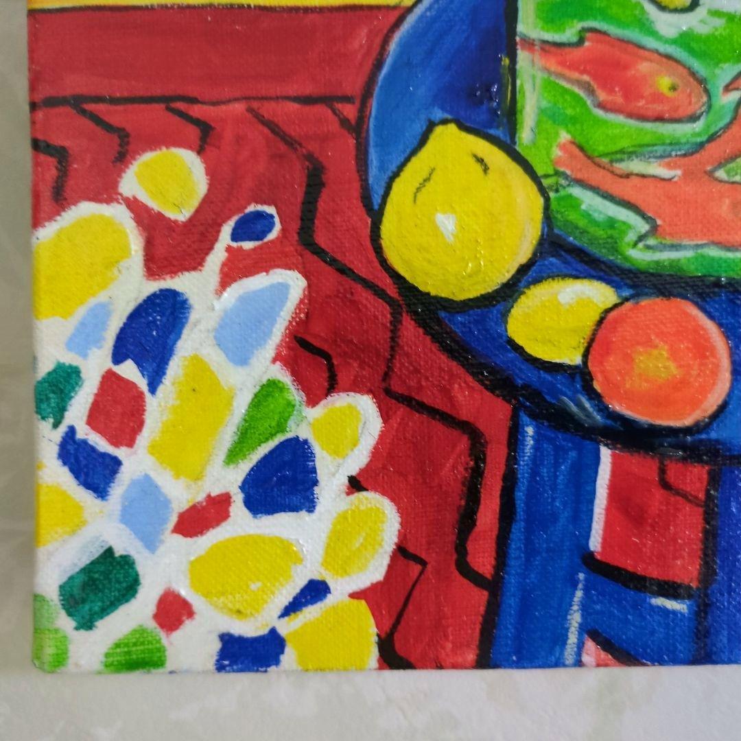 油彩画 模写 ハリキャンパス