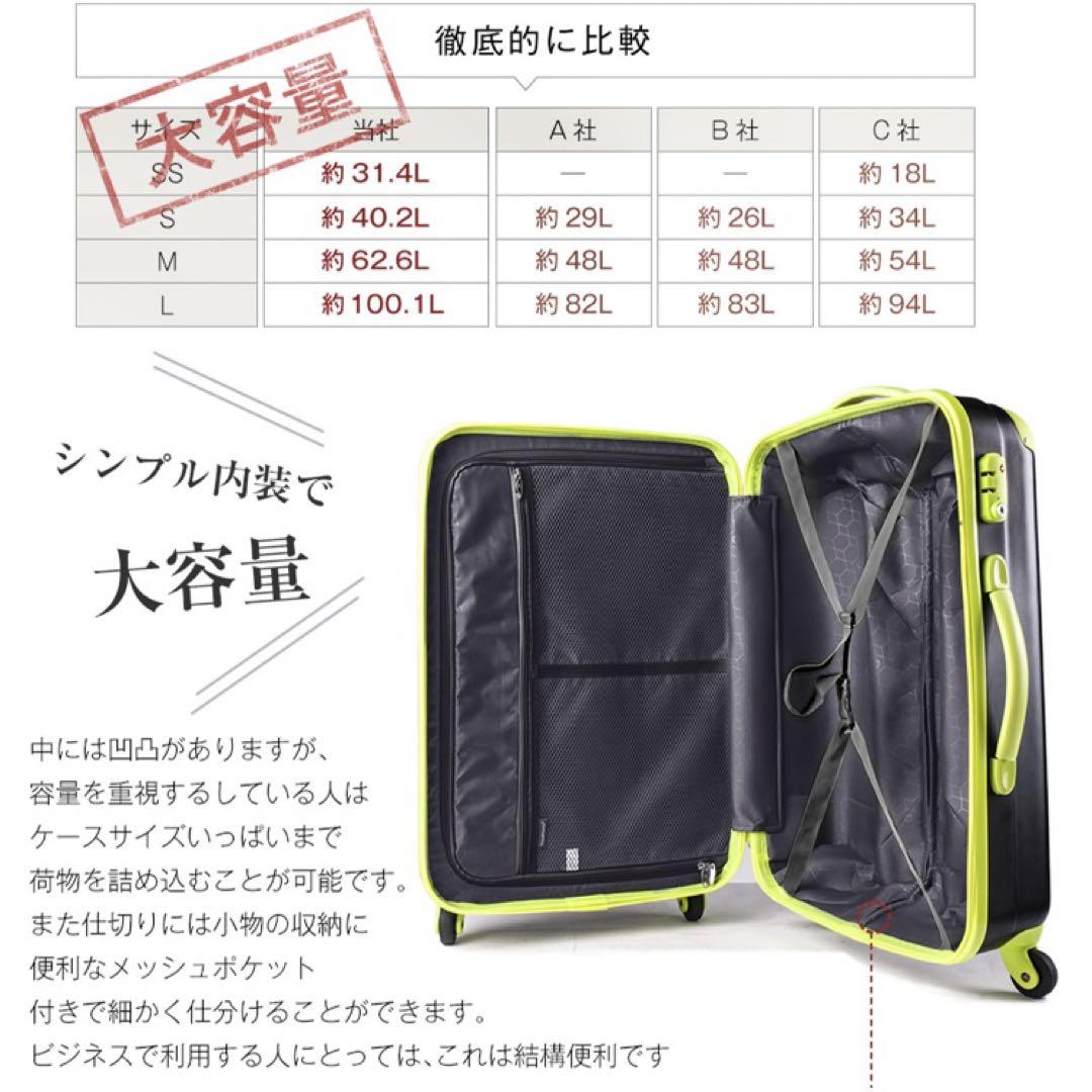 スーツケース　キャリーケース　新品　大容量　かわいい