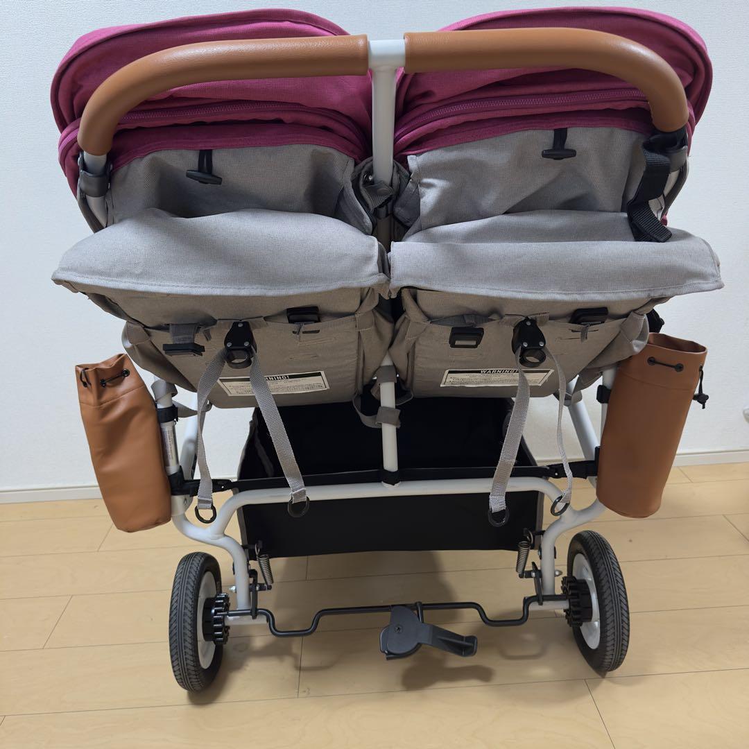 美品　エアバギーココダブルEX フロムバース メルローズ