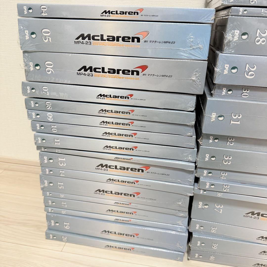 未開封　デアゴスティーニ　マクラーレン MP4-23ハミルトン1〜65巻　全巻