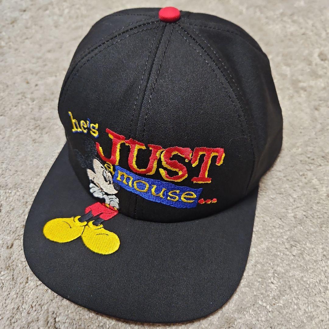 Usa 製GOOFY'S HAT ディズニー ミッキー 刺繍 キャップ 90’s 米国製 GOOFY'S HAT ディズニー ミッキー ビンテージ 刺繍