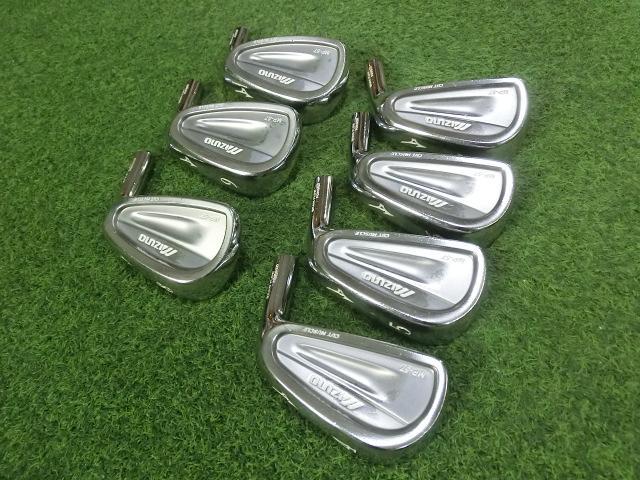 MIZUNO ミズノ MP-57 アイアンヘッド　4番～PWまでの7個セット中古