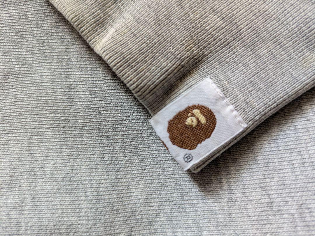 A BATHING APE BAPEX スウェット グレー M 日本製