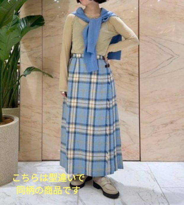 オニールオブダブリン　リネンスカート　プリーツスカート　ロング
