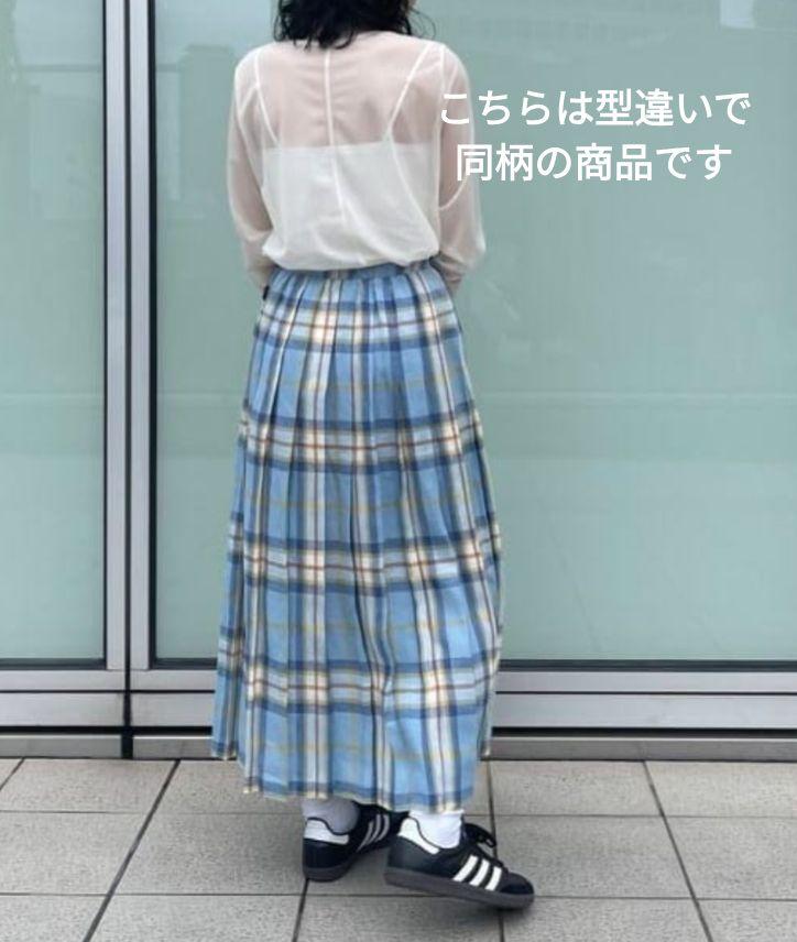 オニールオブダブリン　リネンスカート　プリーツスカート　ロング