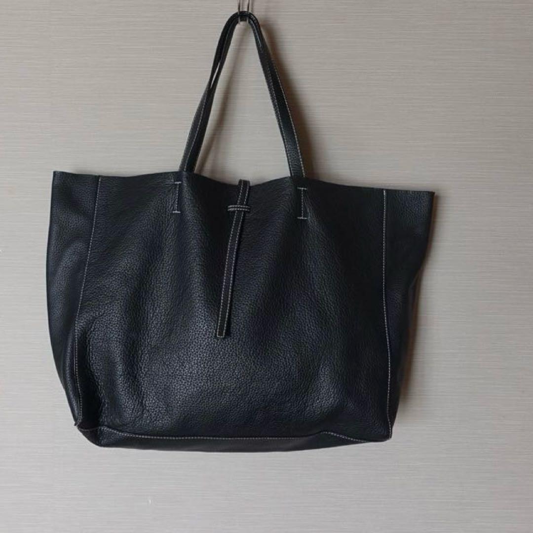 SOPHNET./ソフネット メンズ トートバッグ 本革 ブラック