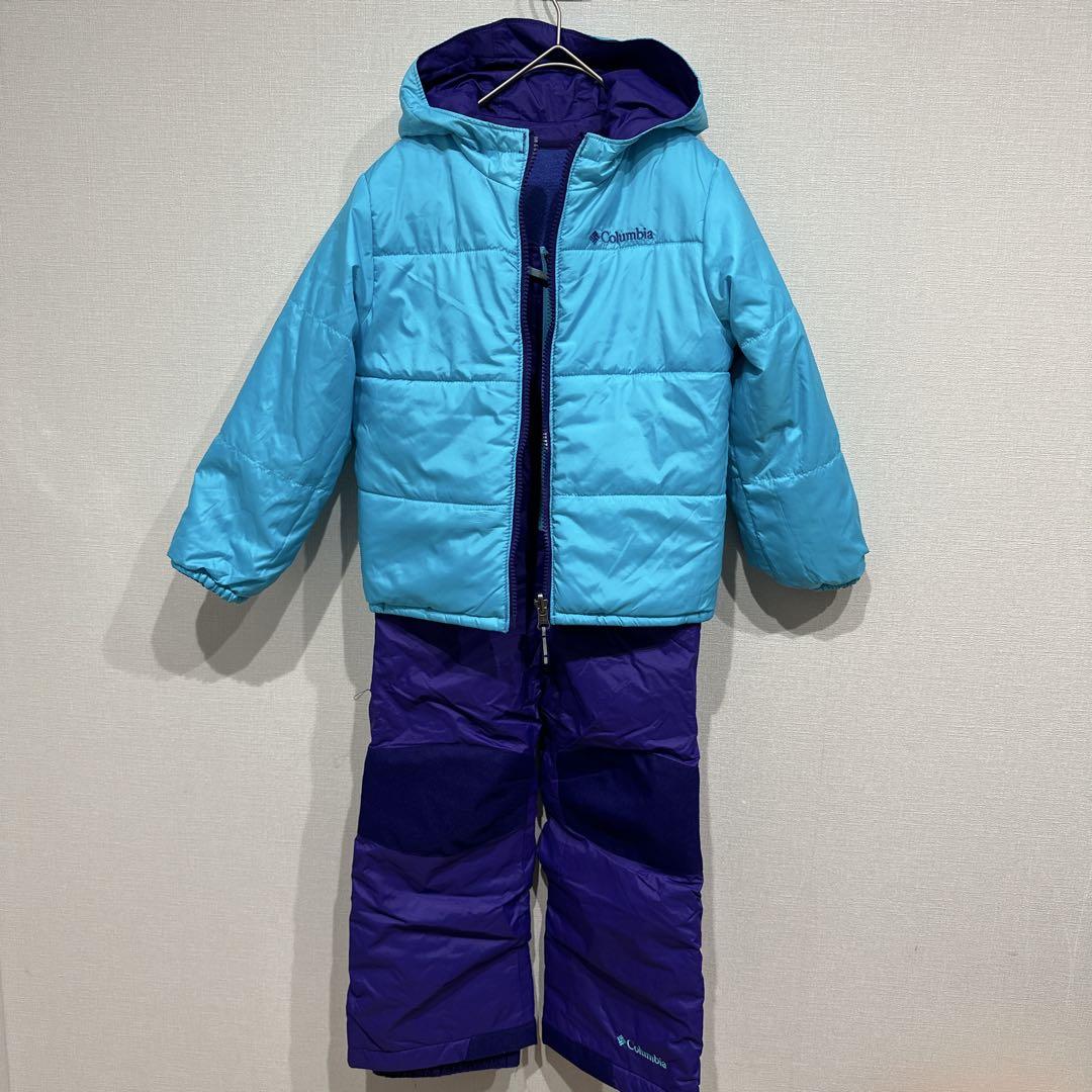 Columbia コロンビアスキーウェア　キッズxxsキッズウェア　リバーシブル