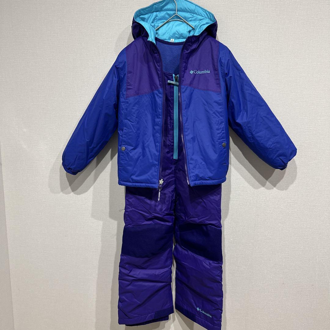 Columbia コロンビアスキーウェア　キッズxxsキッズウェア　リバーシブル