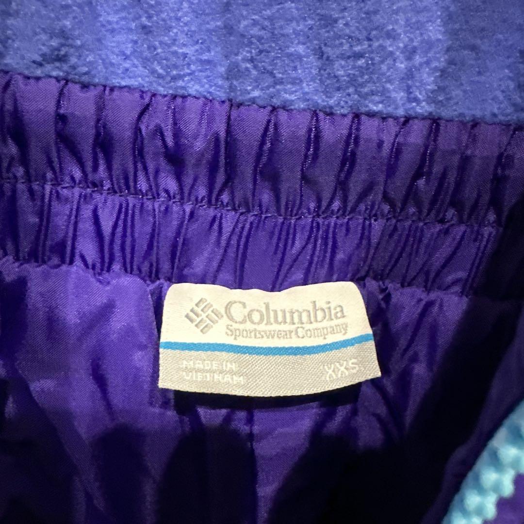 Columbia コロンビアスキーウェア　キッズxxsキッズウェア　リバーシブル