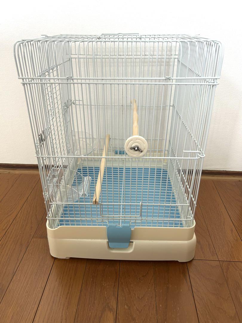 ★美品★小鳥飼育セット5点付き★三晃商会 イージーホーム バード 35-BL