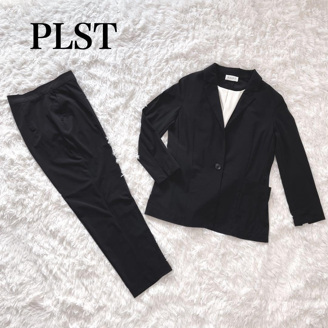 美品✨洗える！PLST プラステ　ブラック　セットアップ セレモニースーツ　M