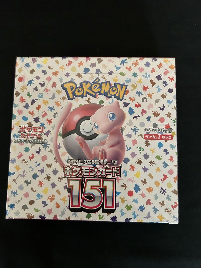 ポケモンカード151 シュリンク付き 1BOX 19,000円