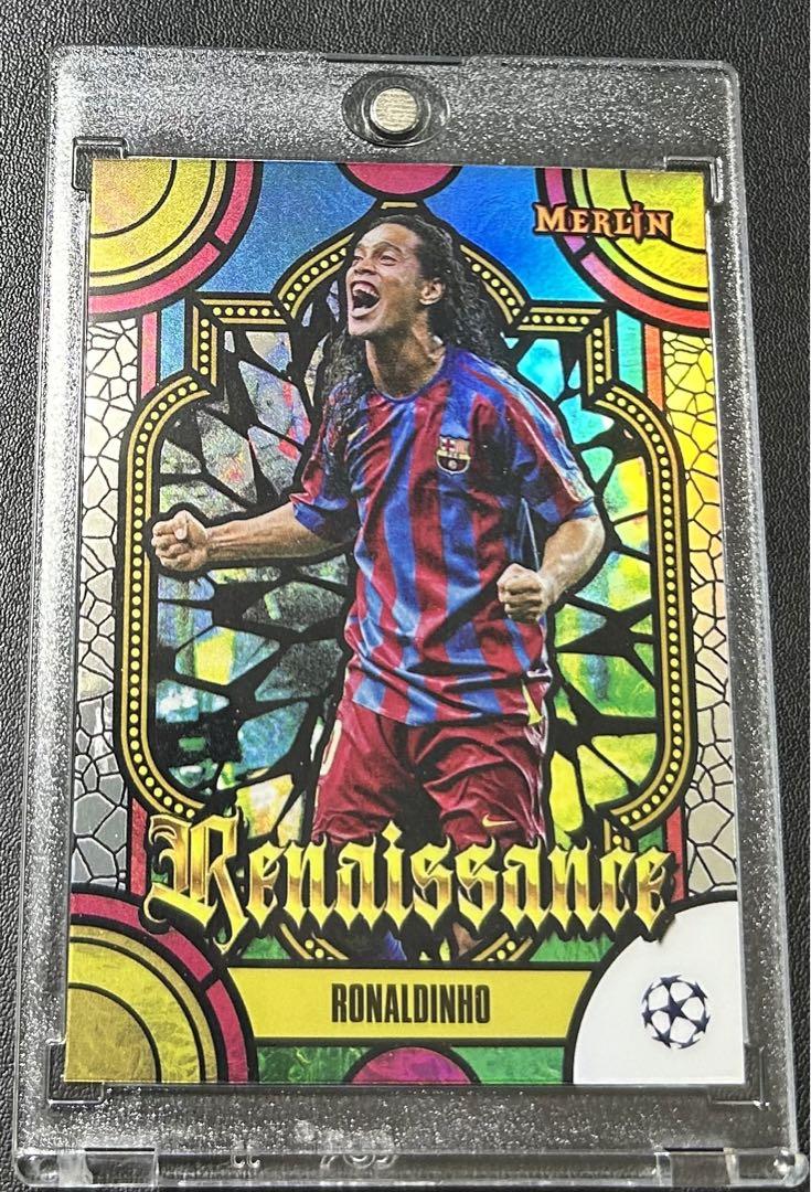 ロナウジーニョ　ルネッサンス　ケースヒット　Topps Merlin バルセロナ