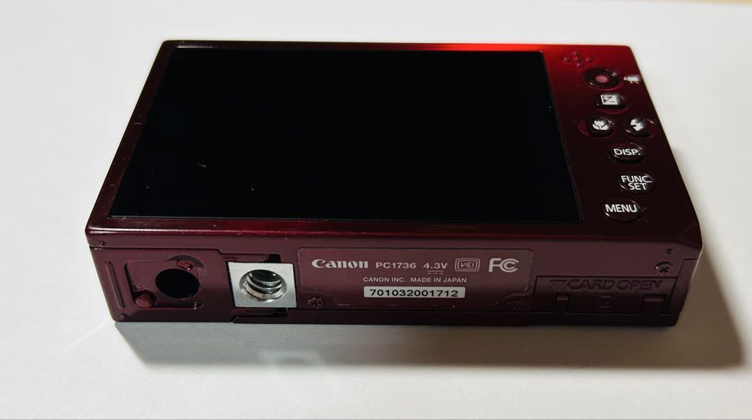 完備品 canon IXY3 キャノン イクシー 3 レッド RED コンデジ