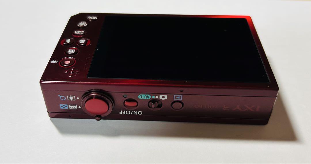 完備品 canon IXY3 キャノン イクシー 3 レッド RED コンデジ