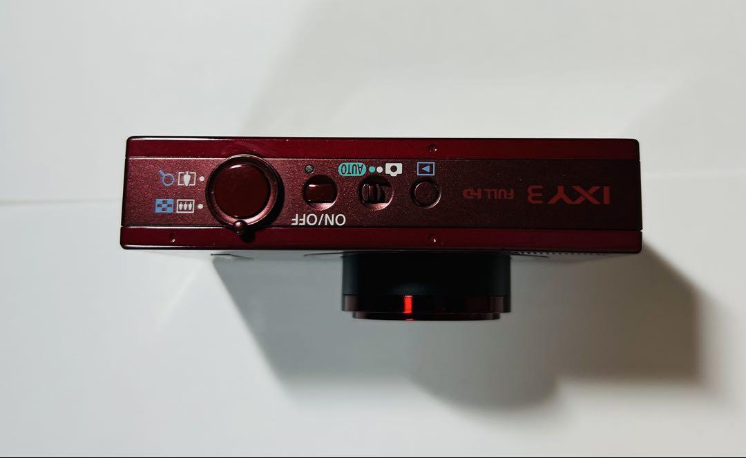 完備品 canon IXY3 キャノン イクシー 3 レッド RED コンデジ
