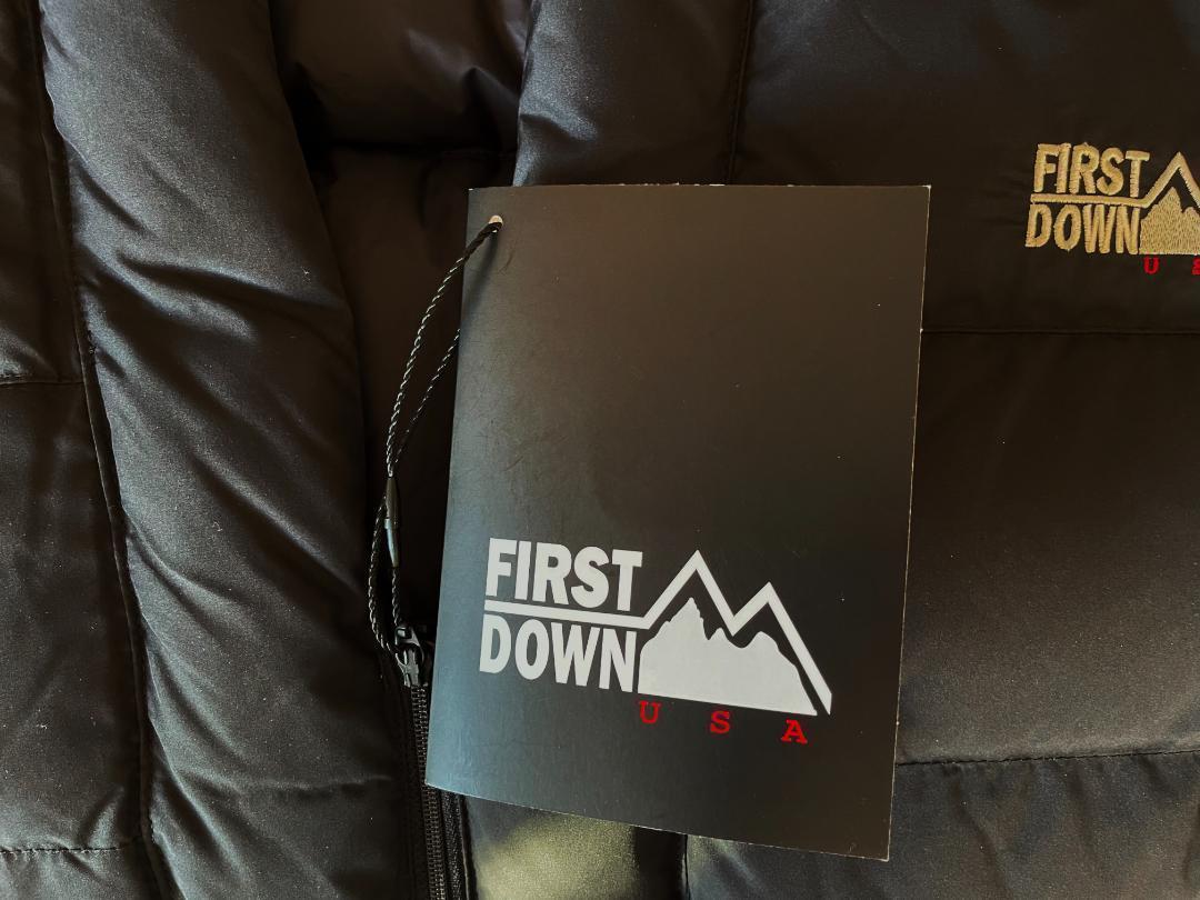 新品 定価33,000円 FIRST DOWN ファーストダウン ダウンハンテン 画像7