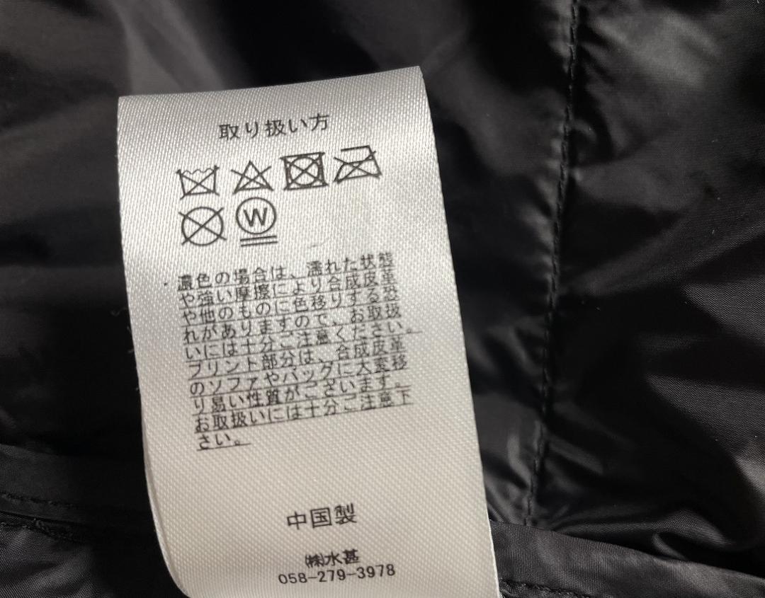 新品 定価33,000円 FIRST DOWN ファーストダウン ダウンハンテン 画像9