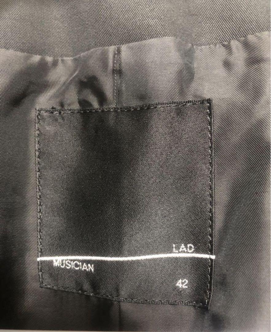 ジャケット・アウター LAD MUSICIAN GABARDINE TRENCH COAT