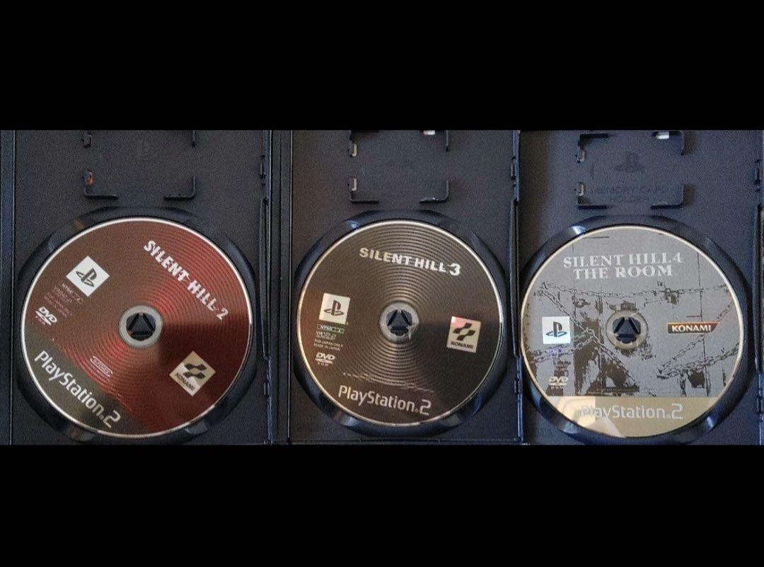 PS2/サイレントヒル2.3.4 美品3本セット