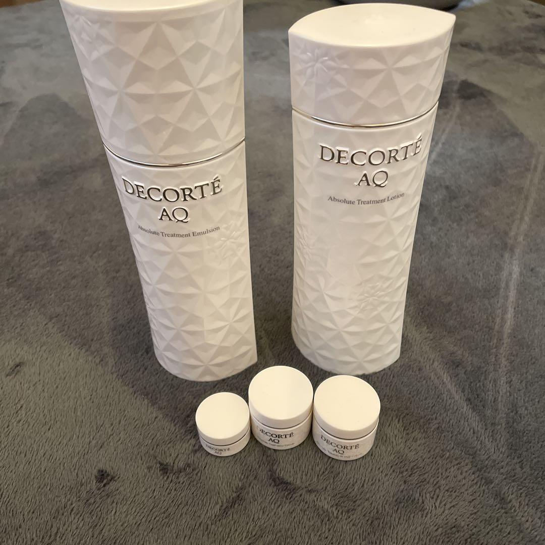 DECORTÉ AQ アブソリュートローション、エマルジョン、Ⅲ
