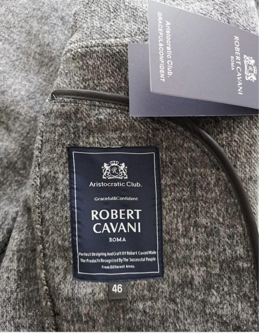 新品●メンズ　カシミアロングコートM