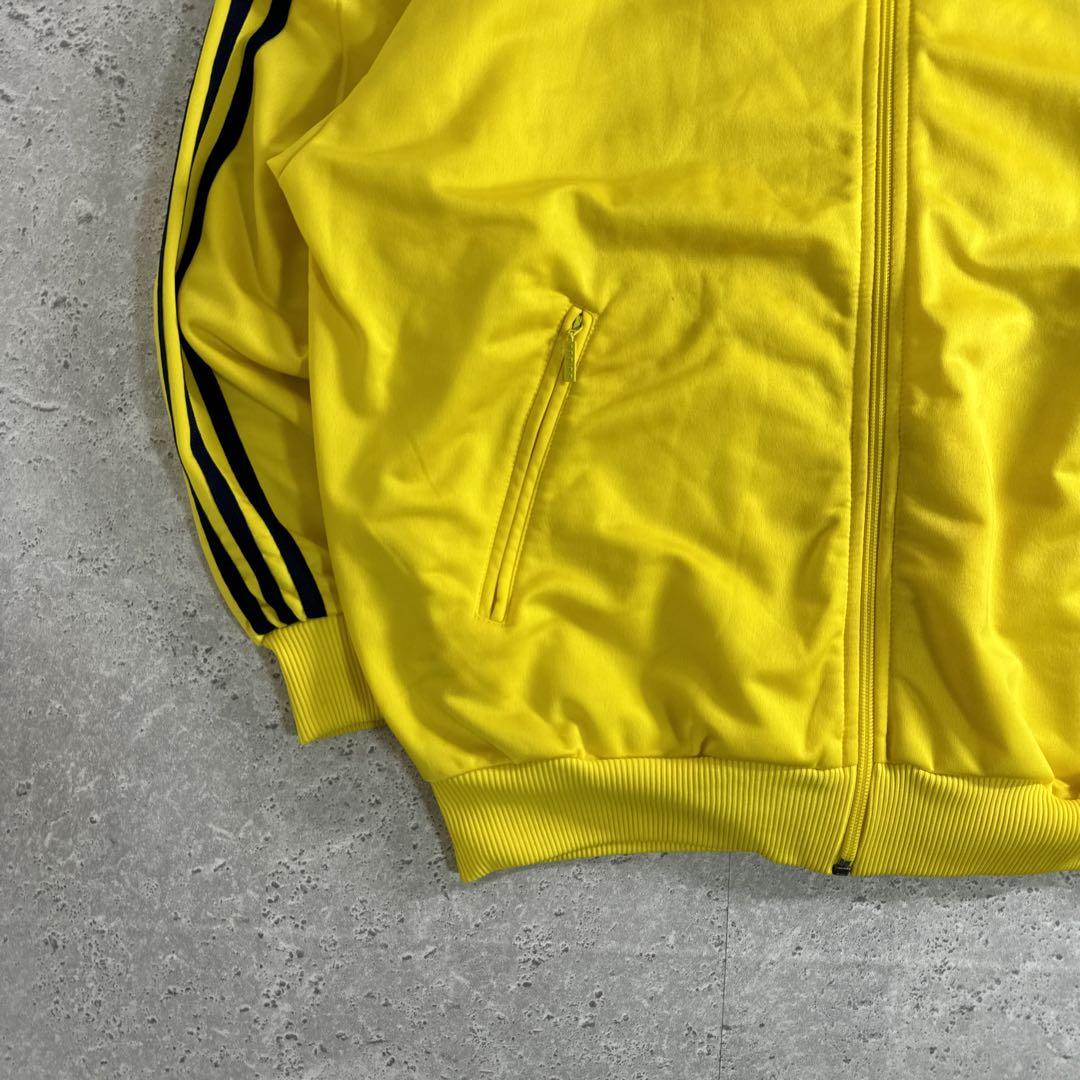【美品】adidas 90s トラックジャケット ファイヤーバード イエロー M