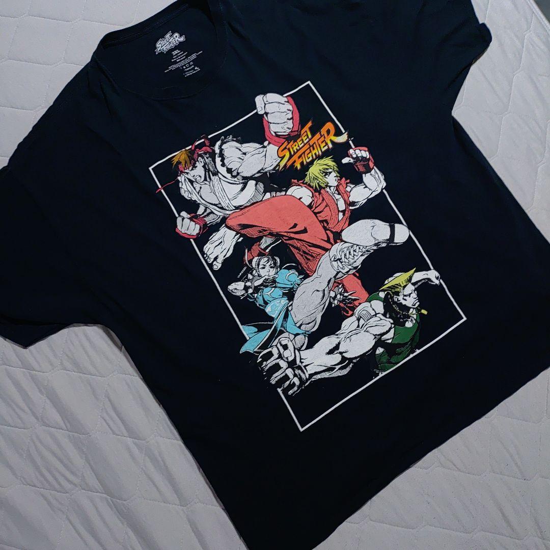 美品 希少サイズ STREET FIGHTER ストリートファイター Tシャツ