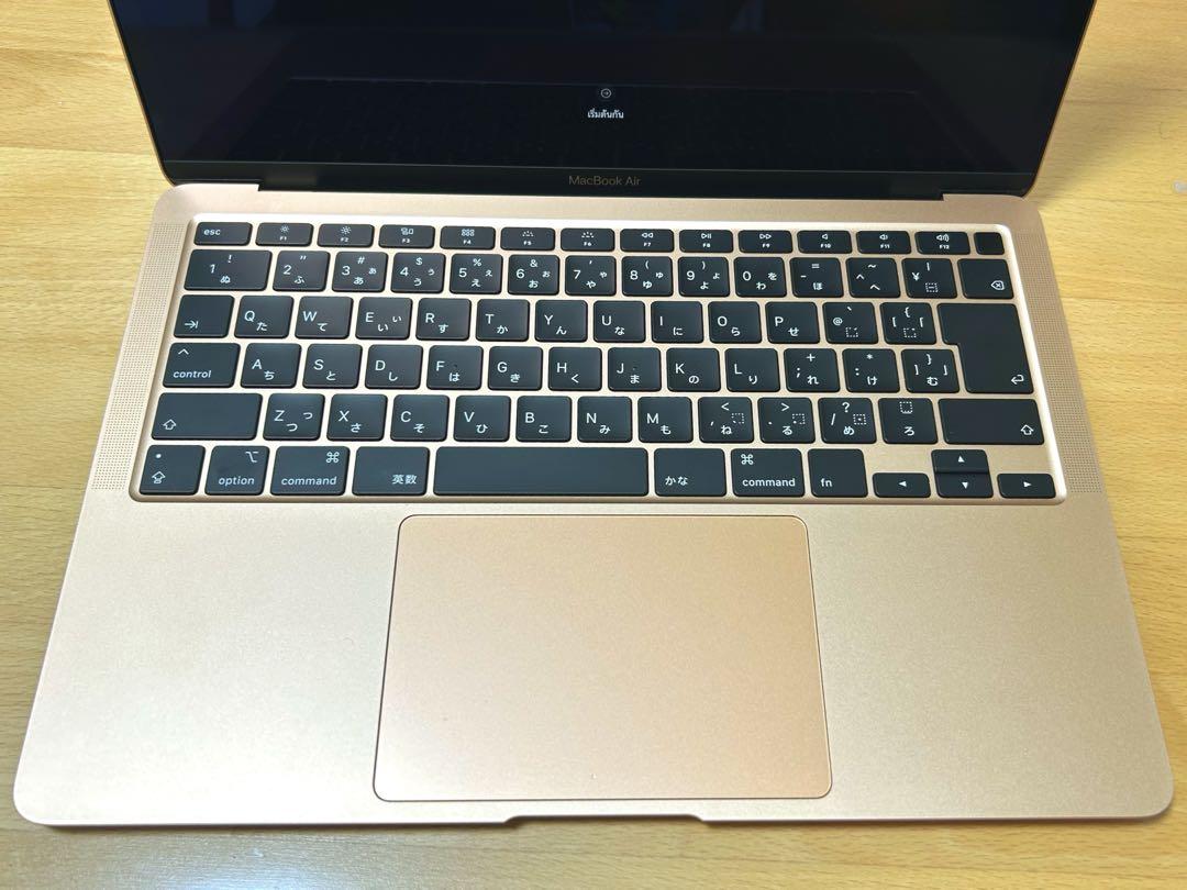 MacBook Air2020ローズゴールド 本体、純正充電器 - メルカリ