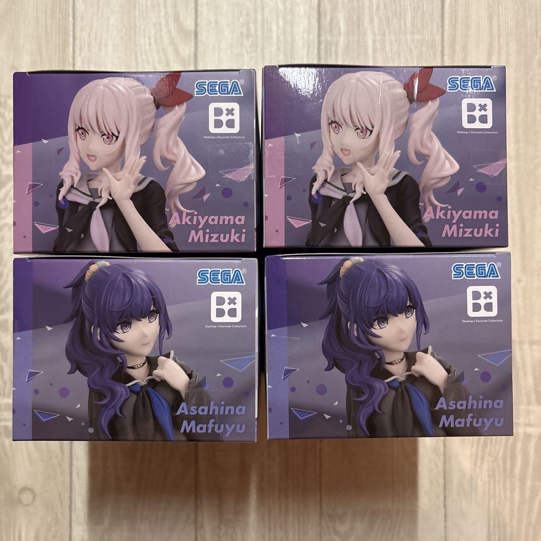 プロジェクトセカイカラフルステージ　初音ミク 暁山瑞希＆朝比奈まふゆ 4点セット