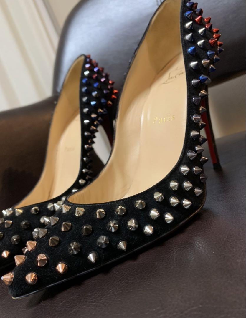 Christian Louboutin スタッズハイヒール