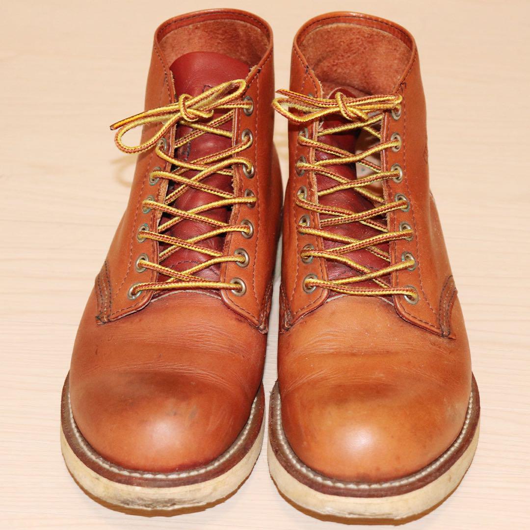 RED WING 8166ワークブーツ 6インチ クラシックラウンド US8