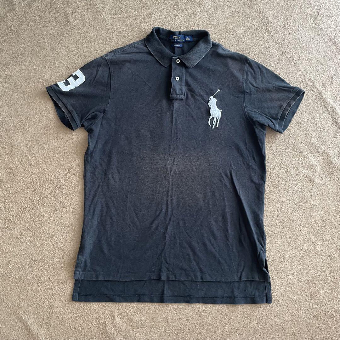 Polo Ralph Lauren ブラック ポロシャツ L - メルカリ