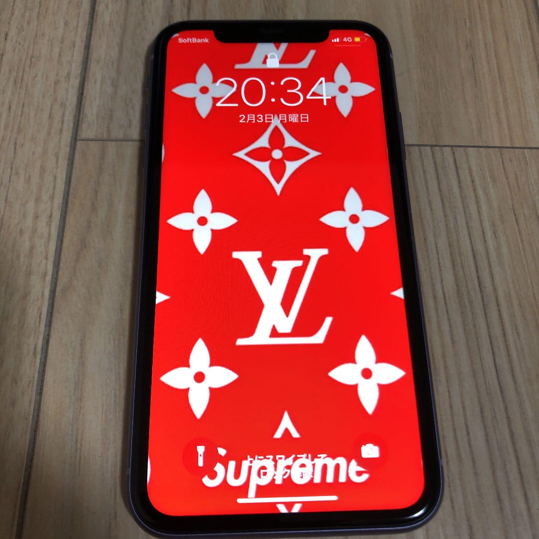 購入者 ☆ちゃむさん☆専用 iPhone 11 パープル 64 GB