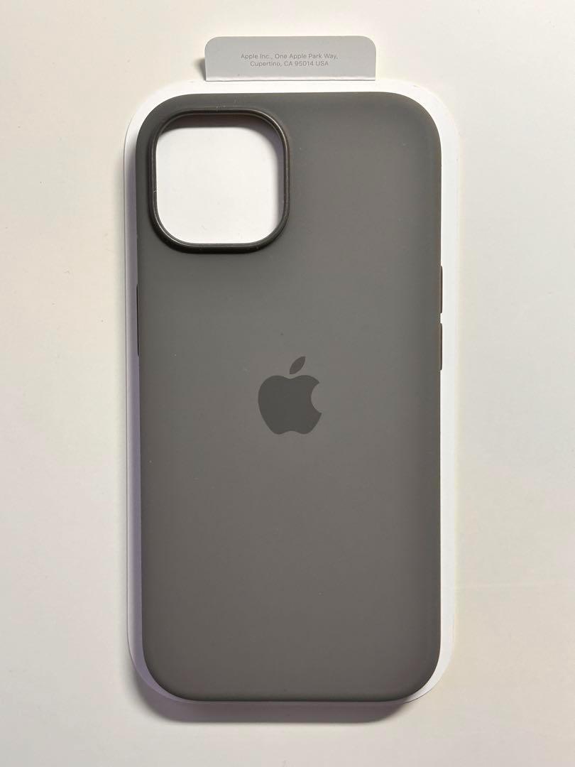 【新品】純正 iPhone 15 シリコンケース・クレイ②