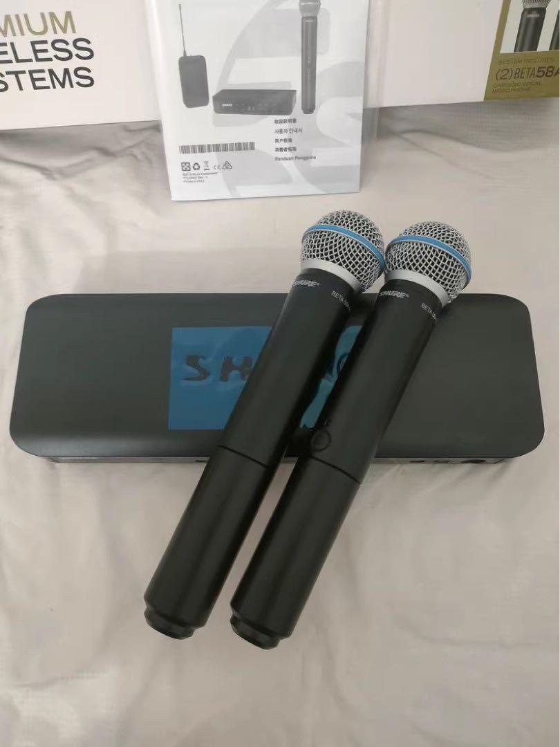 SHUREワイヤレスマイクシステム　BLX288/B58