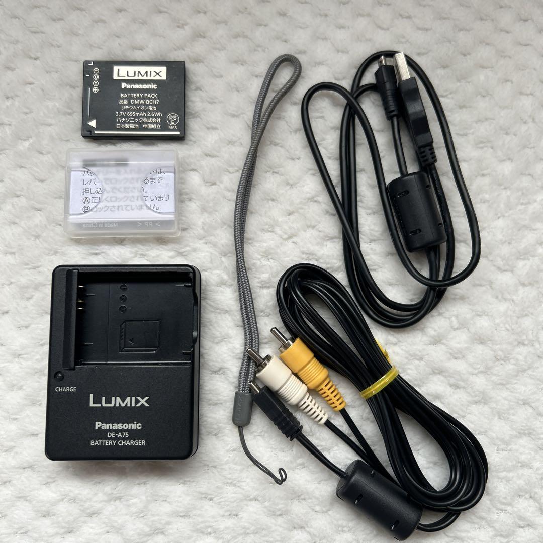 Panasonic LUMIX DMC-FP1 デジカメ　取説付き　　ピンク
