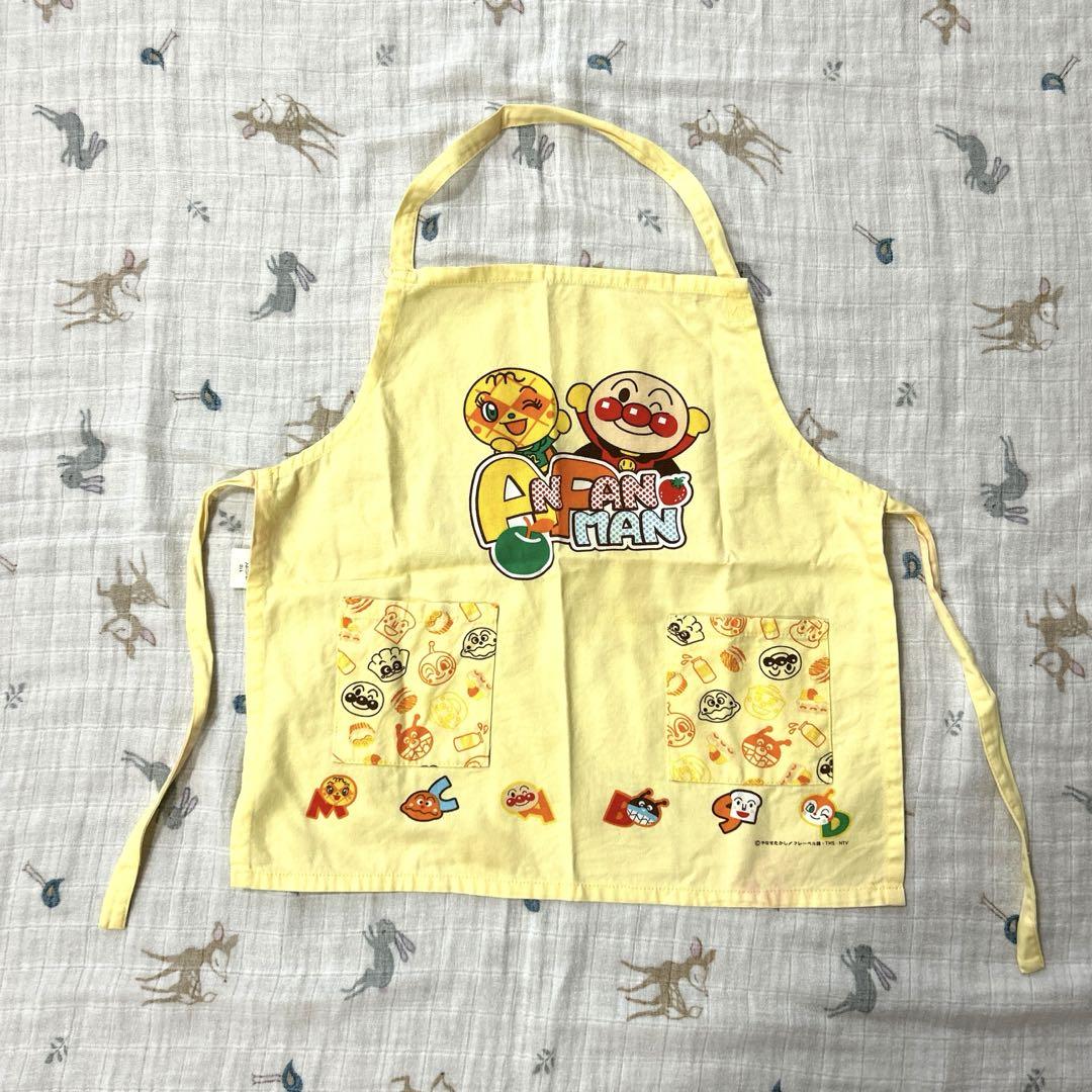 アンパンマン エプロン 110 黄色 - メルカリ